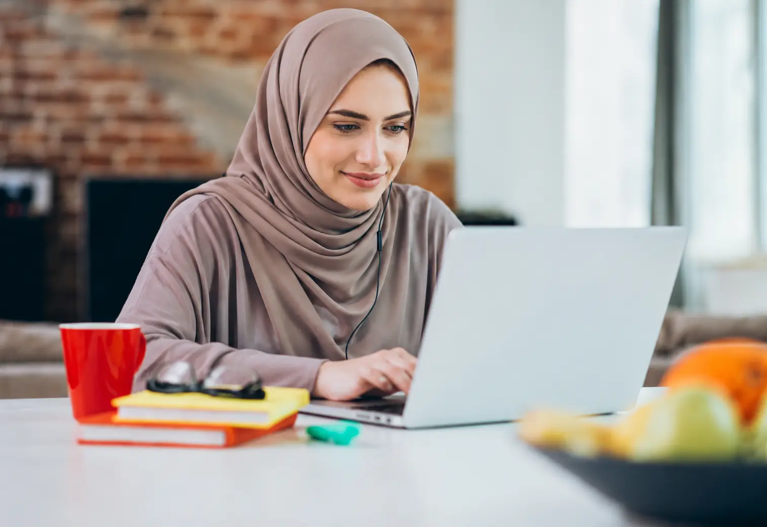 Student learning online
